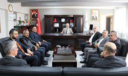 Şanlıurfa Müteahhitler Derneği Yönetimi, Tapu Müdürü ile Sorunları Görüştü