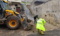 Şanlıurfa Eyyübiye’de Taşkın Riskine Karşı Yoğun Mesai