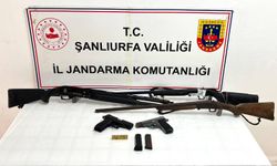 Şanlıurfa’da ruhsatsız silah operasyonu:2 gözaltı