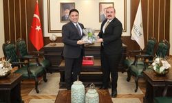 Ülkü Ocakları Haliliye İlçe Başkanı’ndan Kaymakam Şahin’e Ziyaret!