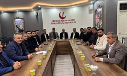 Yeniden Refah Partisi Şanlıurfa İl Başkanlığı Haftalık Toplantısını Yaptı