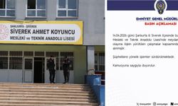 Şanlıurfa’daki okul saldırısı 16 kişi gözaltına alındı