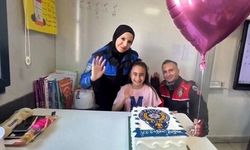 Şanlıurfa Emniyetinden Şehit Emaneti Buğlem’e Anlamlı Doğum Günü Sürprizi