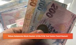 İhtiyaç Sahiplerine Büyük Destek: 15 Bin TL’lik Yeni Yardım Paketi Başladı!