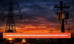 Şanlıurfa Eyyübiye İlçesinde Pazartesi Günü Geniş Kapsamlı Elektrik Kesintileri Başlıyor