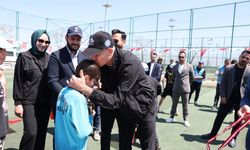 Şanlıurfalı çocuklar o belediyenin turnuvasında buluştu