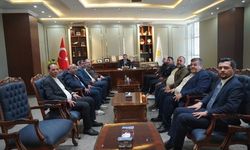 Şanlıurfaspor Yönetiminden ŞUTSO Başkanı Yetim’e Ziyaret