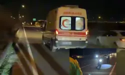 Şanlıurfa'da Polis Aracına Çarpan Motosikletin Sürücüsü Yaralandı