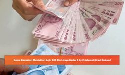 Kamu Bankaları Muslukları Açtı: 150 Bin Liraya Kadar 3 Ay Ertelemeli Kredi İmkanı!