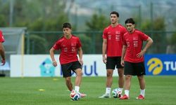 A Milli Takım Kuzey Makedonya Maçı Hazırlıklarını Sürdürüyor