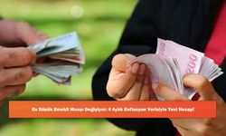 En Düşük Emekli Maaşı Değişiyor: 4 Aylık Enflasyon Verisiyle Yeni Hesap!