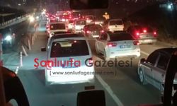 Şanlıurfa-Diyarbakır Karayolunda trafik karmaşası; “Zor anlar yaşandı”
