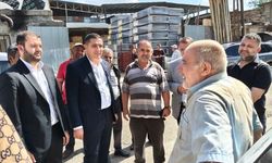 CHP Şanlıurfa Teşkilatından Keresteciler Esnafına Ziyaret