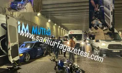 Şanlıurfa’da Zincirleme Kaza: 7 Araç Birbirine Girdi, 4 Yaralı