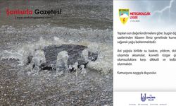 Şanlıurfalılar Dikkat! Sağanak Yağış Kentte Hayatı Olumsuz etkilendi