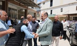 Başkan Gülpınar Birecik Fıstık Hali’nde üreticilerle buluştu