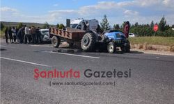 Şanlıurfa’da Otomobil ile Traktör Çarpıştı: 5 Yaralı