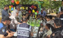 Şanlıurfa'da görevli polislerden özel çocuklara sürpriz
