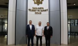Rakka Ticaret ve Sanayi Odası’ndan Şanlıurfa Ticaret ve Sanayi Odası’na Bayram Ziyareti
