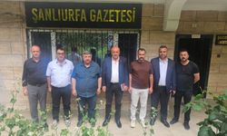 Türk Sağlık-Sen’den Şanlıurfa Gazeteciler Derneği’ne Ziyaret