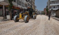 Viranşehir’de Uğur Boran Caddesi Asfalta Hazırlanıyor