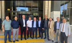 Şanlıurfa Kasaplar Odası Başkanı Mustafa Demircan Ankara yolunda