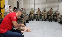 Şanlıurfa’da güvenlik korucularına hayat kurtaran ilk yardım eğitimi