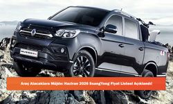 Araç Alacaklara Müjde: Haziran 2026 SsangYong Fiyat Listesi Açıklandı!