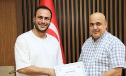 Başhekim Dr. Yılmaz Gerger’den Op. Dr. Selim Tümkaya’ya Teşekkür Belgesi