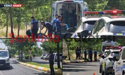 Şanlıurfa’da kaldırıma çarpan sürücü hayatını kaybetti