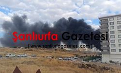 Şanlıurfa'da İş Yerinde Yangın Paniği
