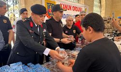 Şanlıurfa’da Cuma Namazı Öncesi kıymetli anlar; Jandarma Teşkilatı için mevlit okutuldu