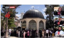 Eyyüp Peygamber Sabır Makamı’na Ziyaretçi Akını