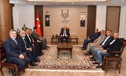 Şanlıurfa Amatör Spor Kulüpleri Federasyonundan Vali Şıldak’a ziyaret!