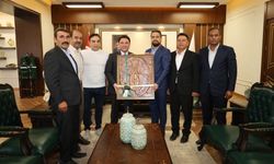 Muhtarlar ve STK Temsilcilerinden Kaymakam Şahin’e Ziyaret