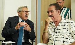 Şanlıurfalı İbrahim Tatlıses’e Hüseyin Yayman’dan geçmiş olsun ziyareti