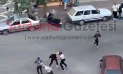 Şanlıurfa'da Taşlı, Sopalı Kavga: 5 Yaralı, O Anlar Kamerada