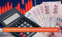 Devletten Hanelere Nakit Destek: Bakan 10 Bin TL'lik Ödemeyi Resmen Duyurdu!