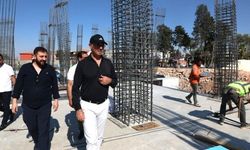 Şanlıurfa'da Eski Cezaevi Arsasında Dev Proje Hızla Yükseliyor