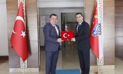 TİGEM Genel Müdürü Gezginç'ten İl Emniyet Müdürü Aksoy'a ziyaret