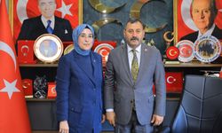 AK Parti Milletvekili Yazmacı'dan MHP İl Başkanı Mutlu'ya hayırlı olsun ziyareti