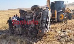 Şanlıurfa'da Minibüs Ters Döndü: 4 Kişi Yaralandı