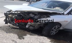 Şanlıurfa'da Maddi Hasarlı Trafik Kazası