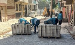 Şanlıurfa Eyyübiye'de Üst Yapı Çalışmaları Hız Kesmeden Devam Ediyor