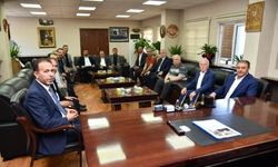 Şanlıurfa Valisi Hasan Şıldak'tan Esnaf Odaları Birliğine Ziyaret