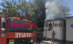 Şanlıurfa'da Elektrik Trafosunda Yangın Paniği!