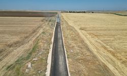 Şanlıurfa'da Hilvan'ın 8,5 Kilometrelik Yolu Baştan Sona Yenilendi