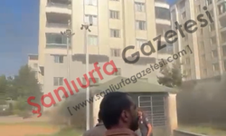 Şanlıurfa'da Site Otoparkında Motosiklet Yangını Paniği: Baba ve Oğlu Mahsur Kaldı