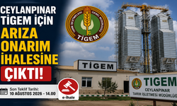 Ceylanpınar TİGEM için arıza onarım ihalesine çıktı!