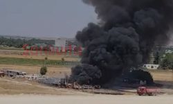 Şanlıurfa'da Yediemin Otoparkında Yangın: İtfaiye Ekipleri Müdahale Ediyor
